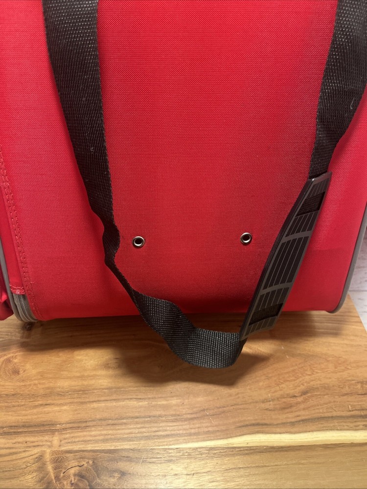 Snap On Tools Lunch Box Storage Carry Case Bag Rigid Frame Strap / Handle - EUC