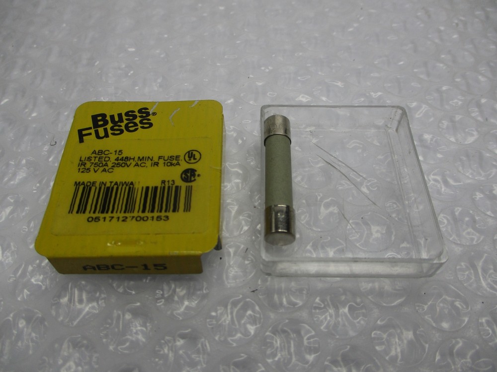 BUSSMAN ABC-15 FUSE NSMP