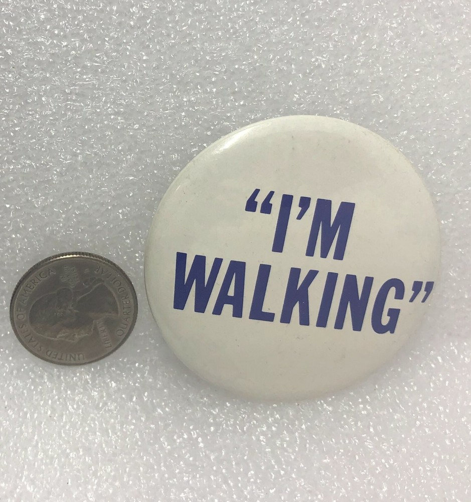 I'm Walking Pin