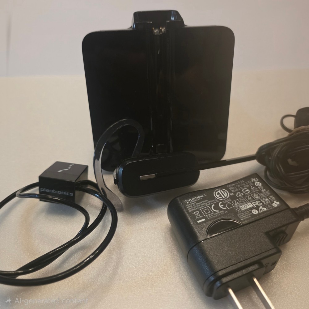 PlantronicsCS54 Convertible Wireless Headset - Black