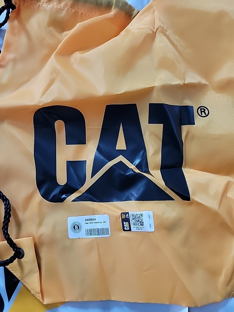 Caterpillar Drawstring Bag Lot Of 5