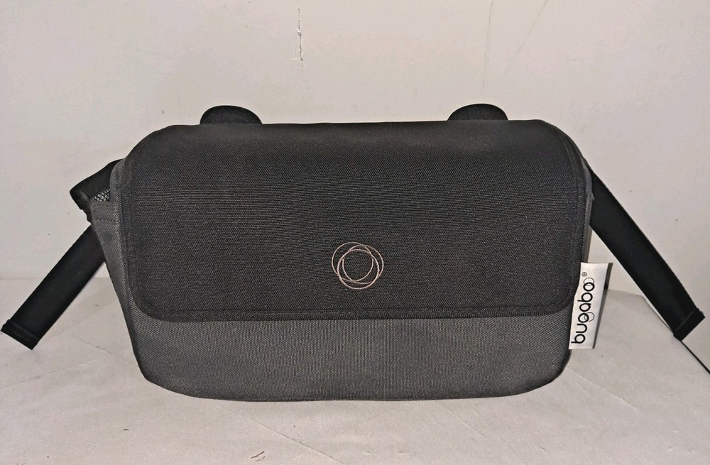 EUC Bugaboo Organizer Stroller Storage Bag  Black Gray