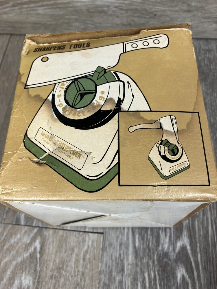 Dial X Sharpener Vintage Knife Sharpener Western Select Made In USA