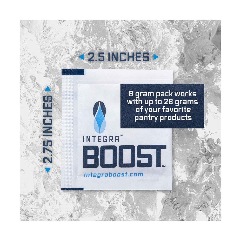 Integra Boost 62% RH Level - 8 Gram Size - Two-Way Humidity Control... Fast Ship