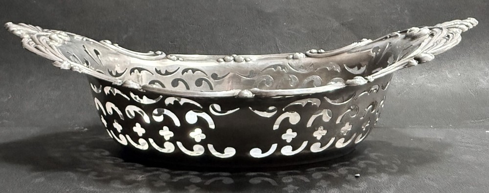 American 1951 Gorham Sterling Silver Pierced Basket