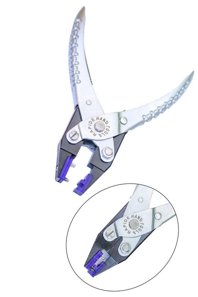 Post Pushing Pliers Optical Rimless frame Adjust Parallel Action Eyeglasses Tool