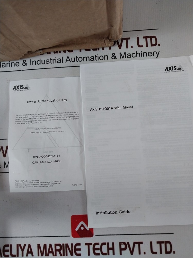 Axis communications 0748-501-03 axis m1124-e network camera