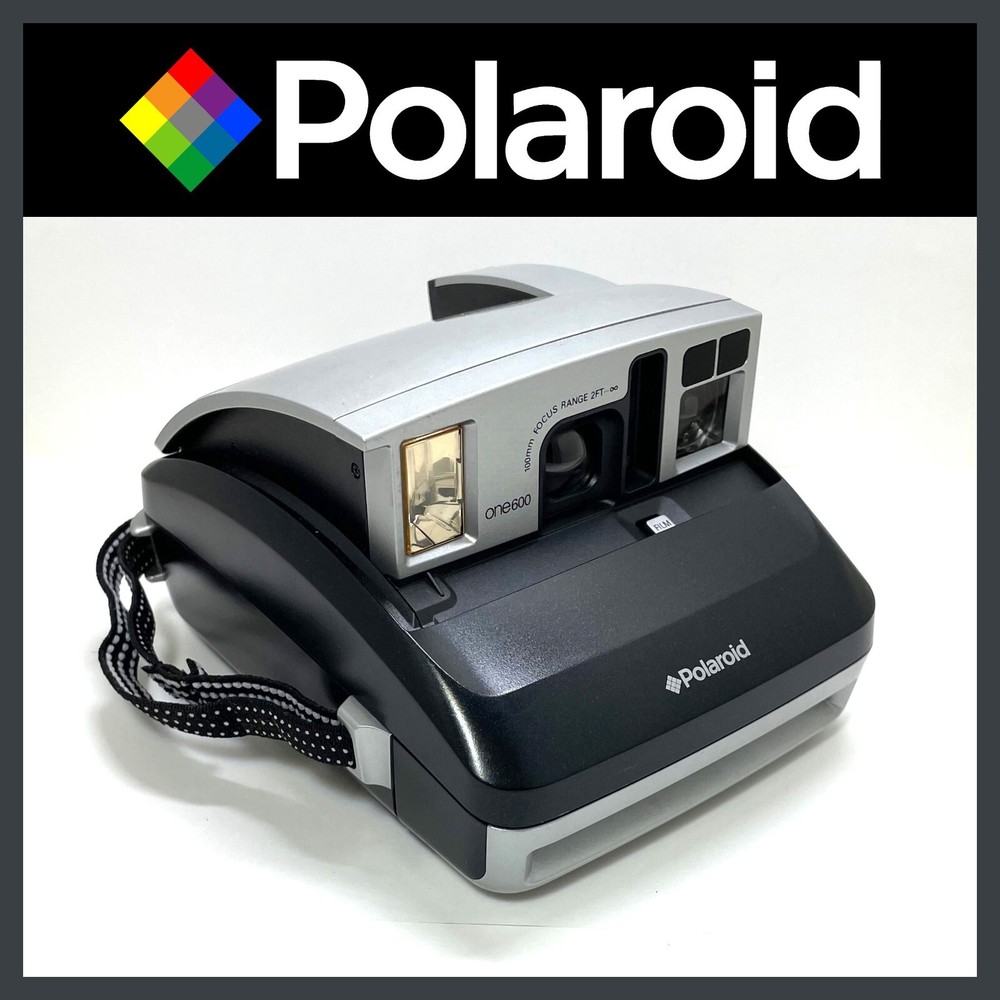 Vintage Polaroid One600 Point and Shoot Instant Camera