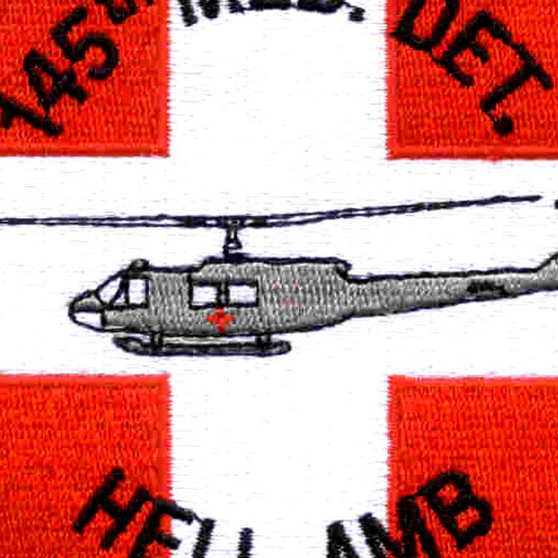 145th Medical Detachment Patch Hell Amb