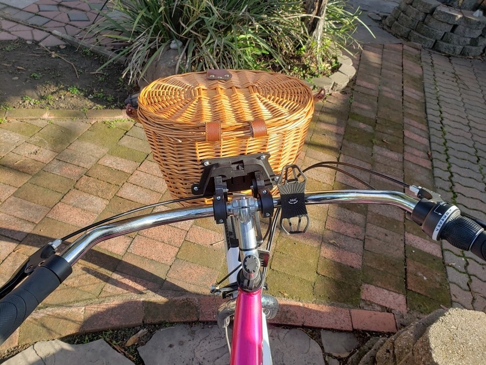 Wicker Bike Basket