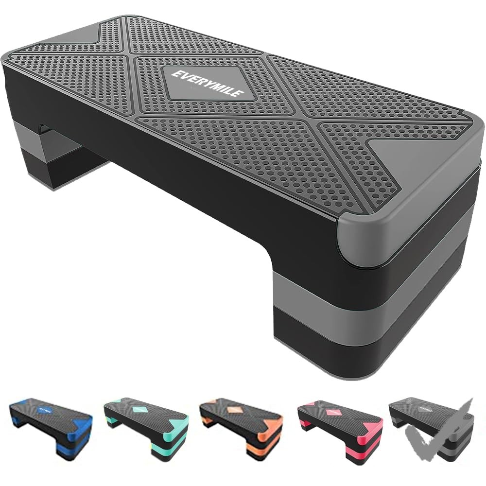 Aerobic Exercise Step, Adjustable Aerobic Stepper for Exercise, Workout Step ...