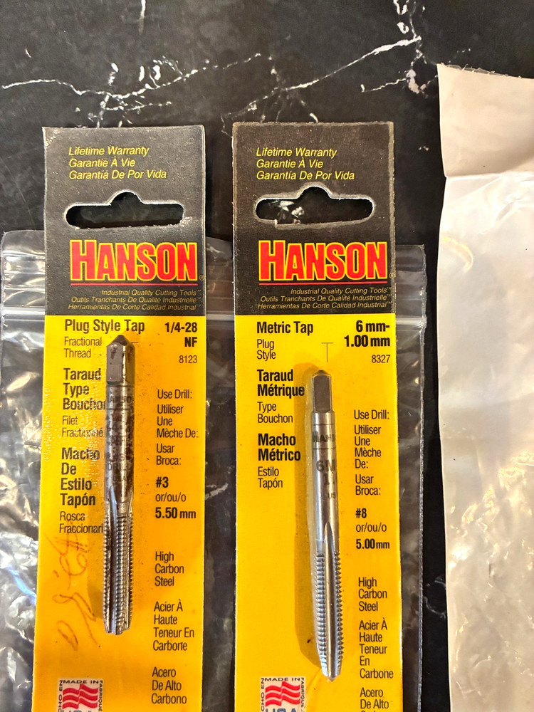 Misc Irwin Hanson Taps NEW