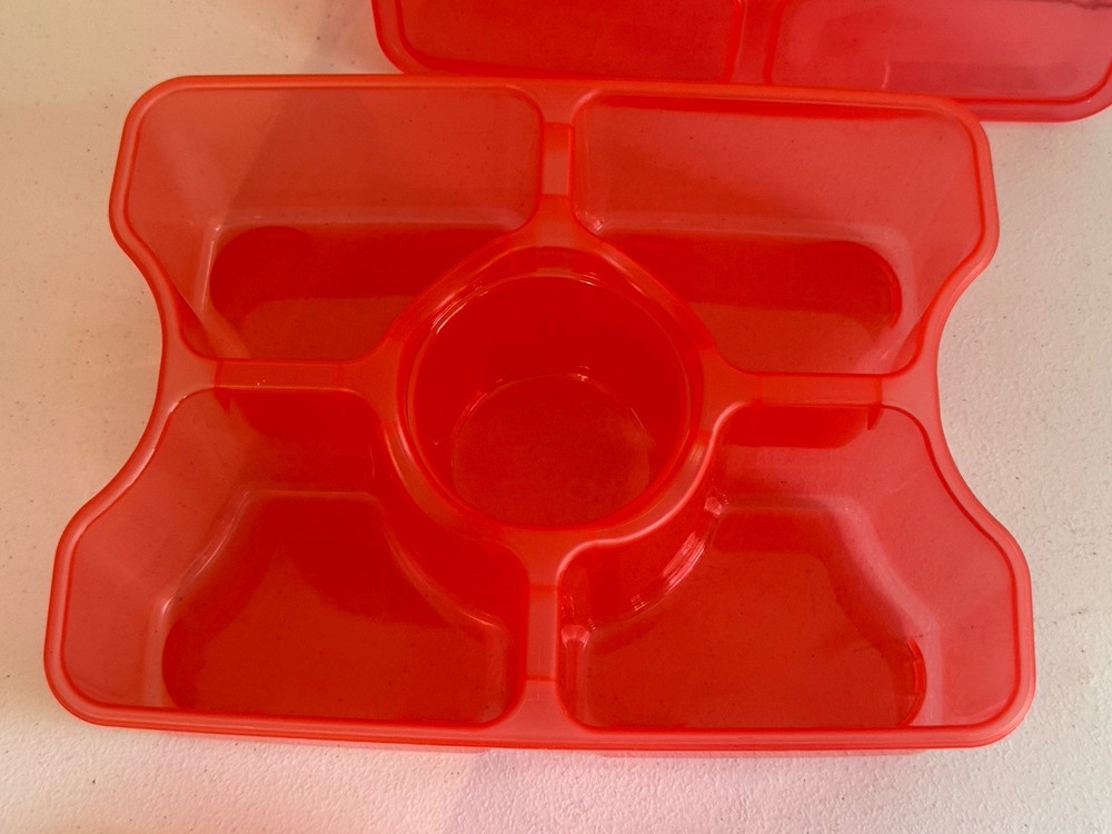 Arctic Zone Plastic Lunch Container Food Divider Lunchbox To Go Box Tupperware