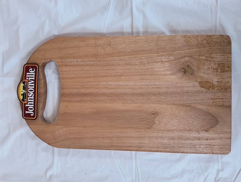 Small Johnsonville Wood Cutting Board
