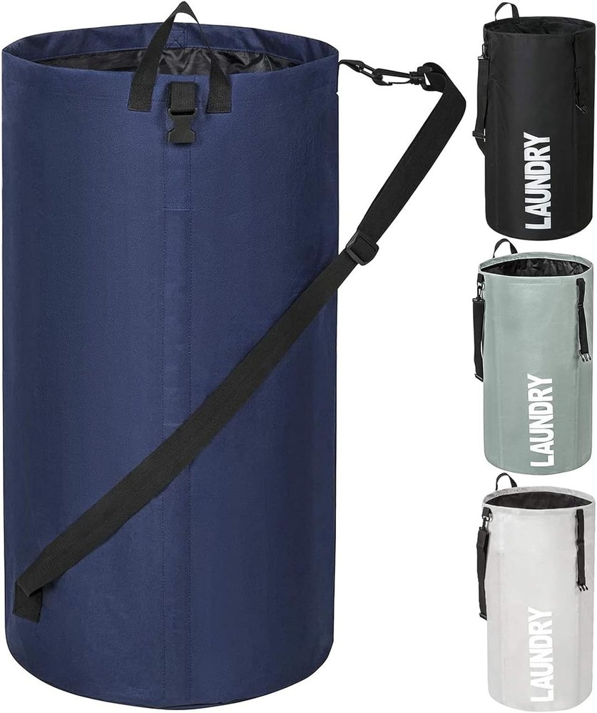 106L Extra Large Laundry Hamper with Drawstring Dorm Room Backpack Bag