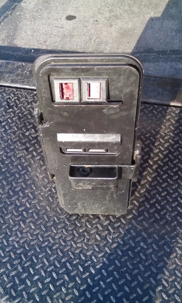 arcade coin door unit with security bar