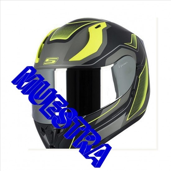 Screen Helmet S-Line S441 Venge Iridio Silver