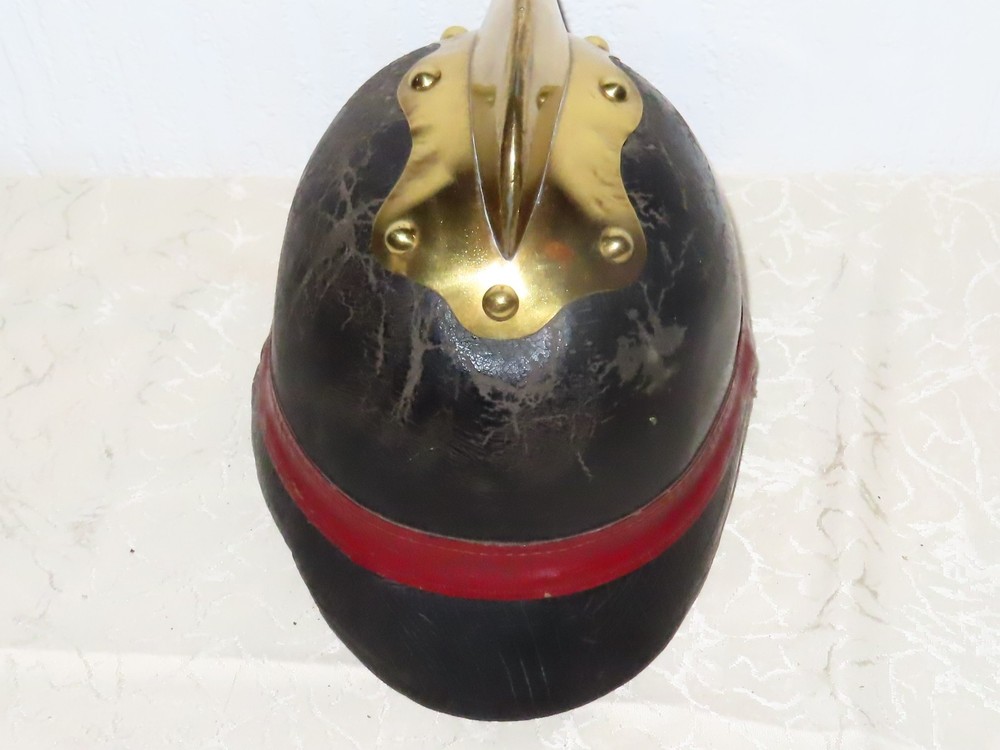 Fire Helmet Leather Helmet ! N21