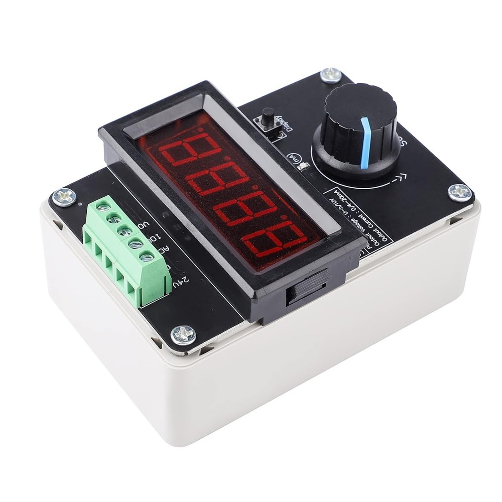 4-20mA & DC 0-10V Adjustable Signal Generator - Compact Testing Solution
