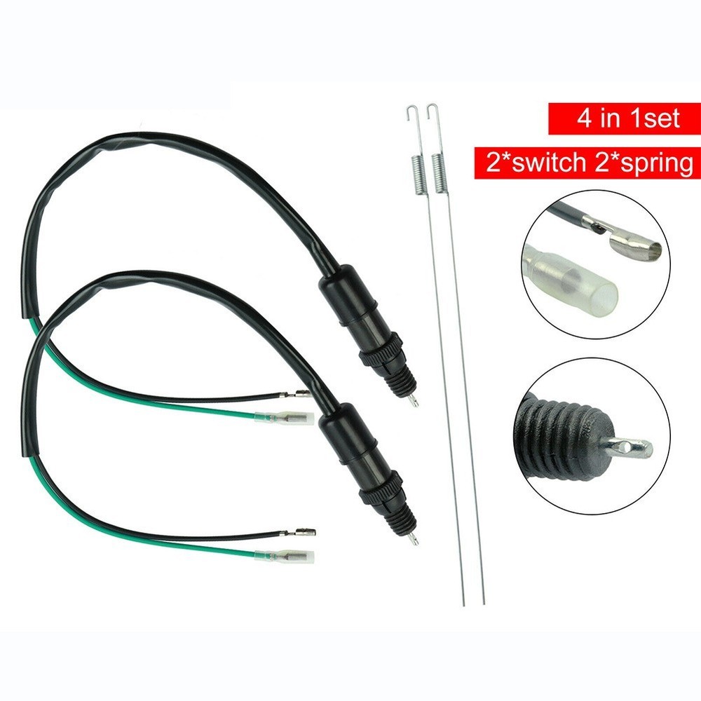 Rear Brake Light Switch Brake Spring Accessories Black Brake Switch Spring
