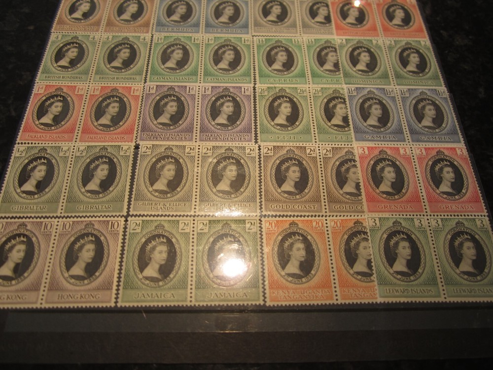1953 - British Commonwealth Stamp Collection, Mint Hinged