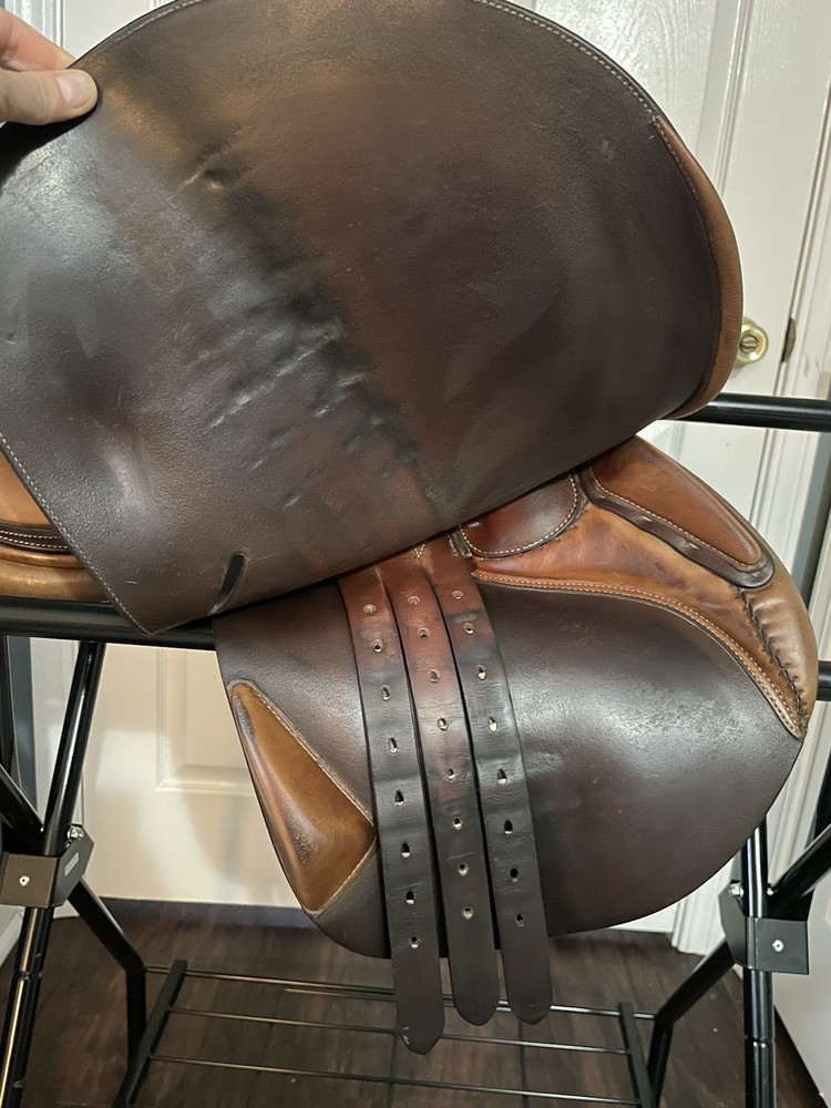 Butet Close Contact Saddle 17” - Needs Some TLC
