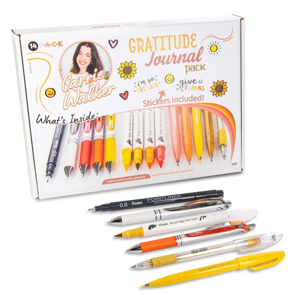 Pentel Gratitude Journaling Pack