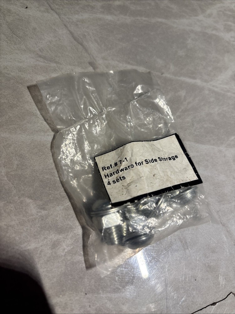 *New* Snap On Toolbox Roll Cab Side Storage Hardware Bolts Nuts 7-1