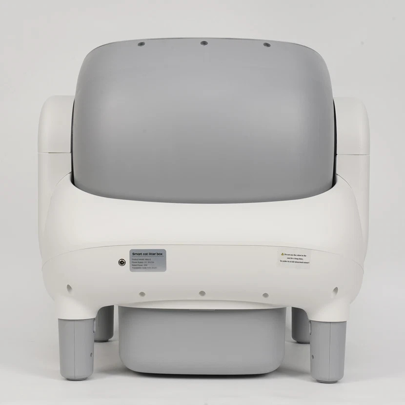 Used Automatic Self-Cleaning Cat Litter Box, APP Control, Open Top, Odor Lock