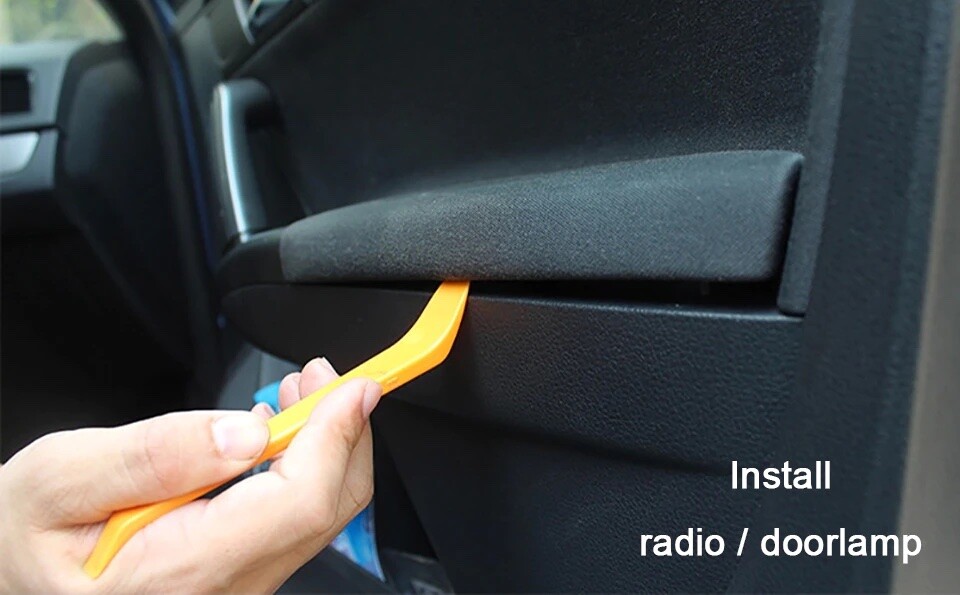 Plastic Panel Door Clip Removal Tool Interior 4 Pieces