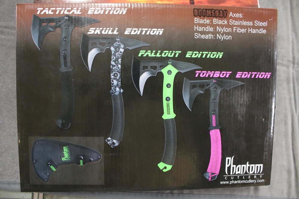 Phantom Cutlery Fallout Edition Doomsday Green Axe