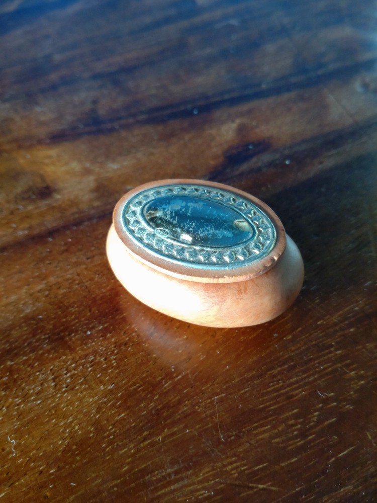 925 Wooden and Silver Box