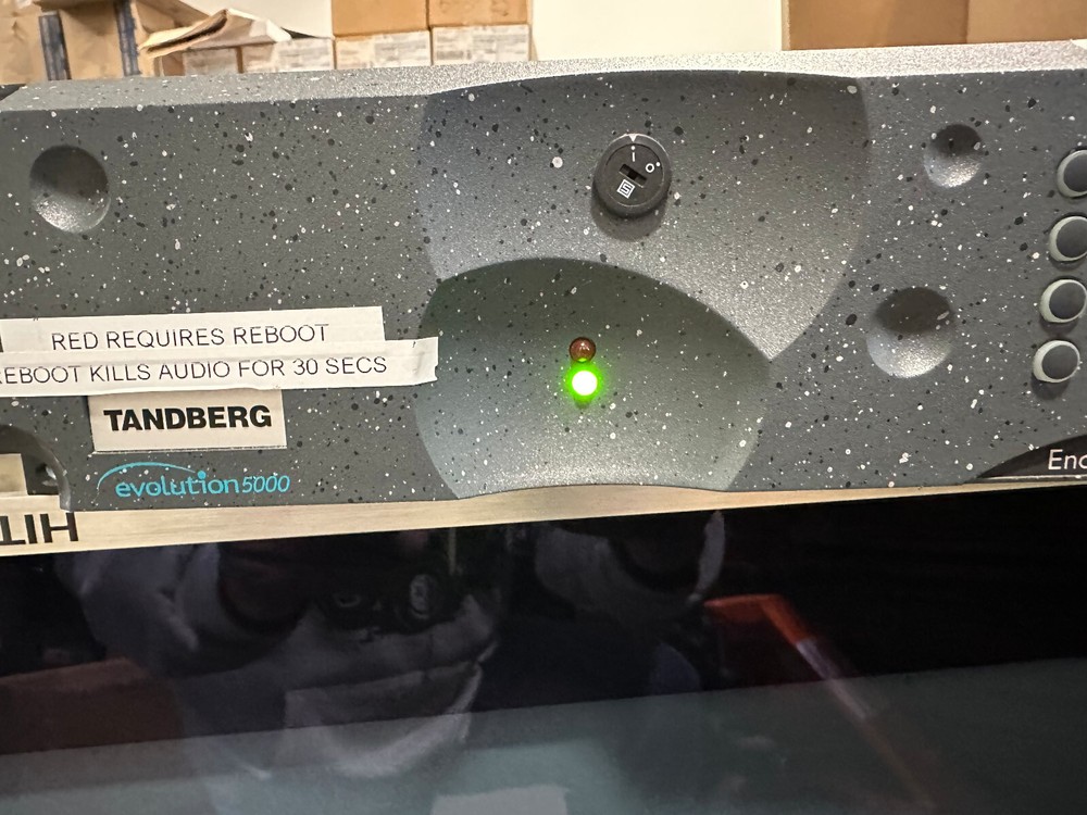 Tandberg Ericsson MPEG2 4:2:2 HD Encoder E5780 ATSC DVB 2U W/pigtail