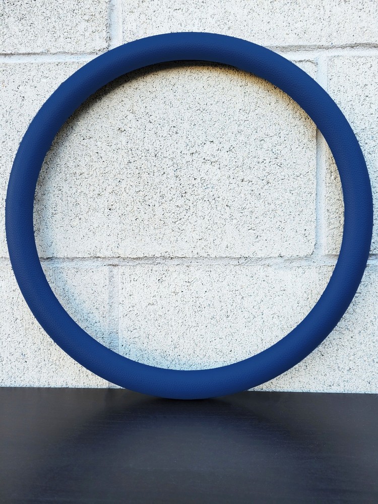 14" Blue Vinyl Replacement Half Wrap for Forever Sharp Steering Wheels