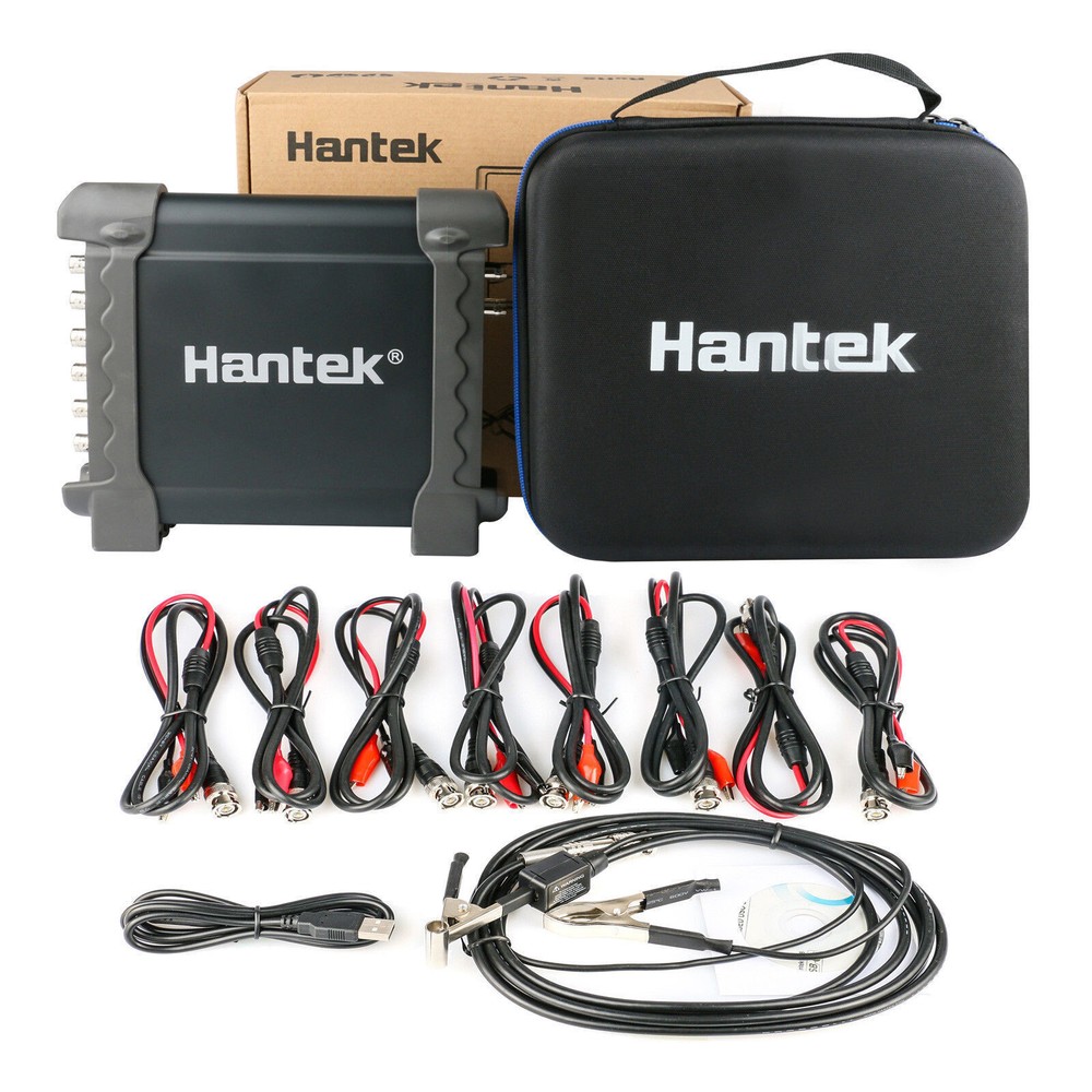 Hantek 1008C Automotive Diagnostic PC Oscilloscope Program Generator 8CH USB 2.0