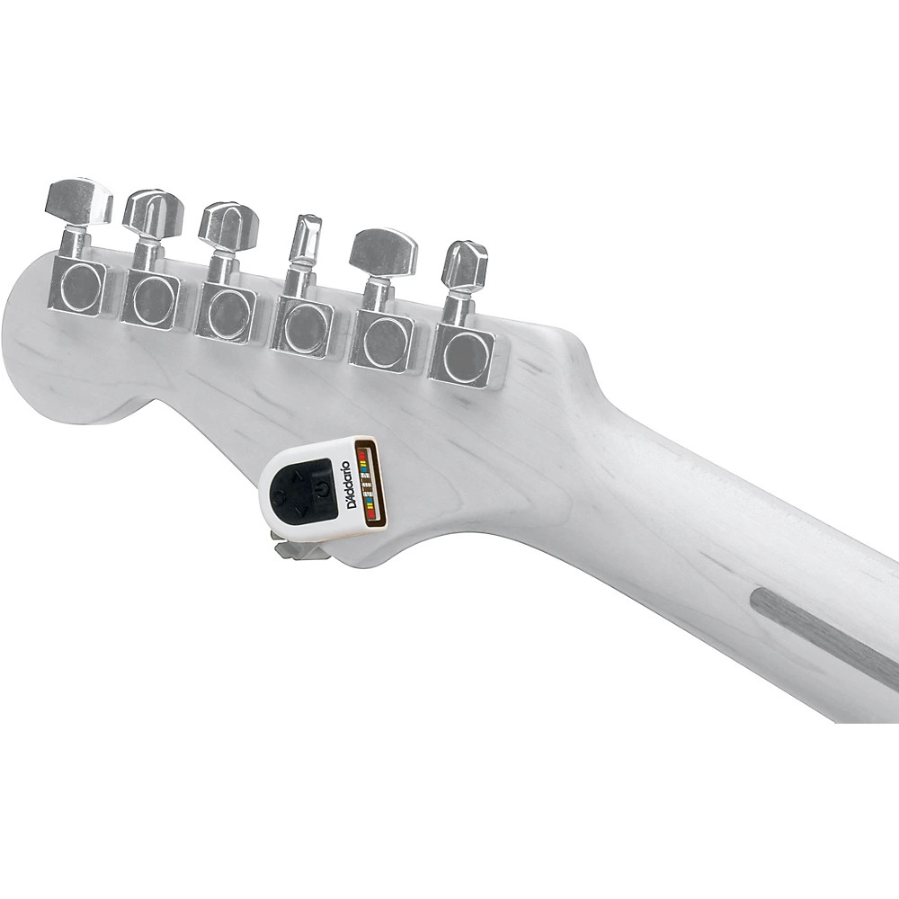 D'Addario NS Micro Headstock White Tuner 2 Pack
