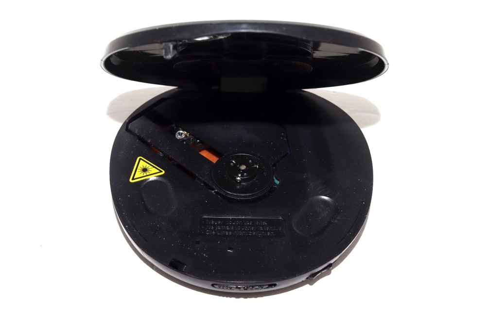 Jensen CD60 Portable CD Player - Silver/Black