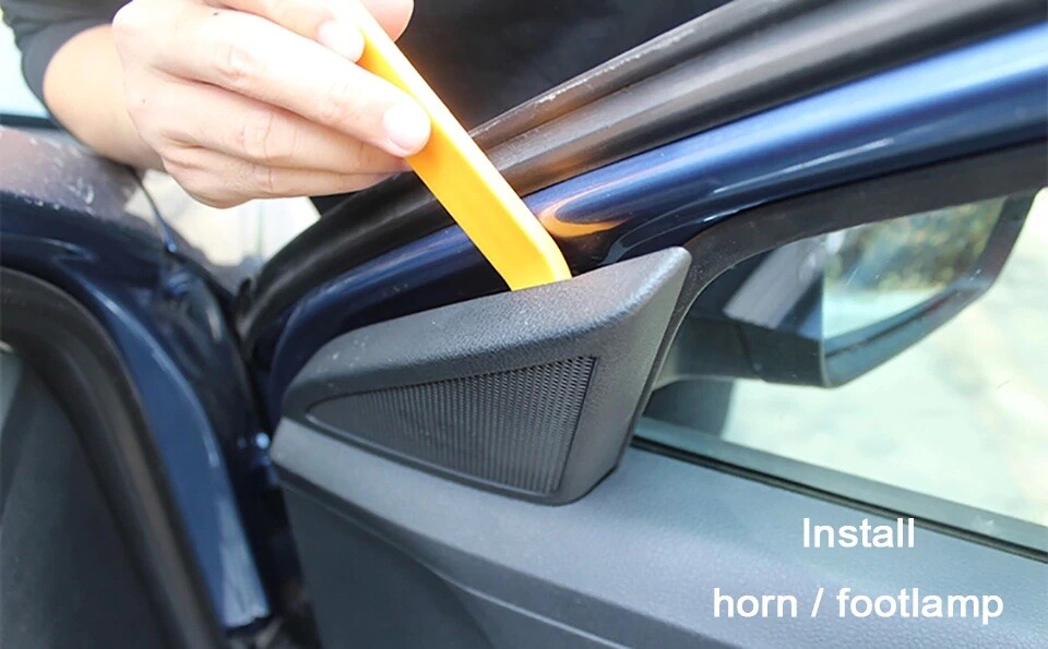 Plastic Panel Door Clip Removal Tool Interior 4 Pieces