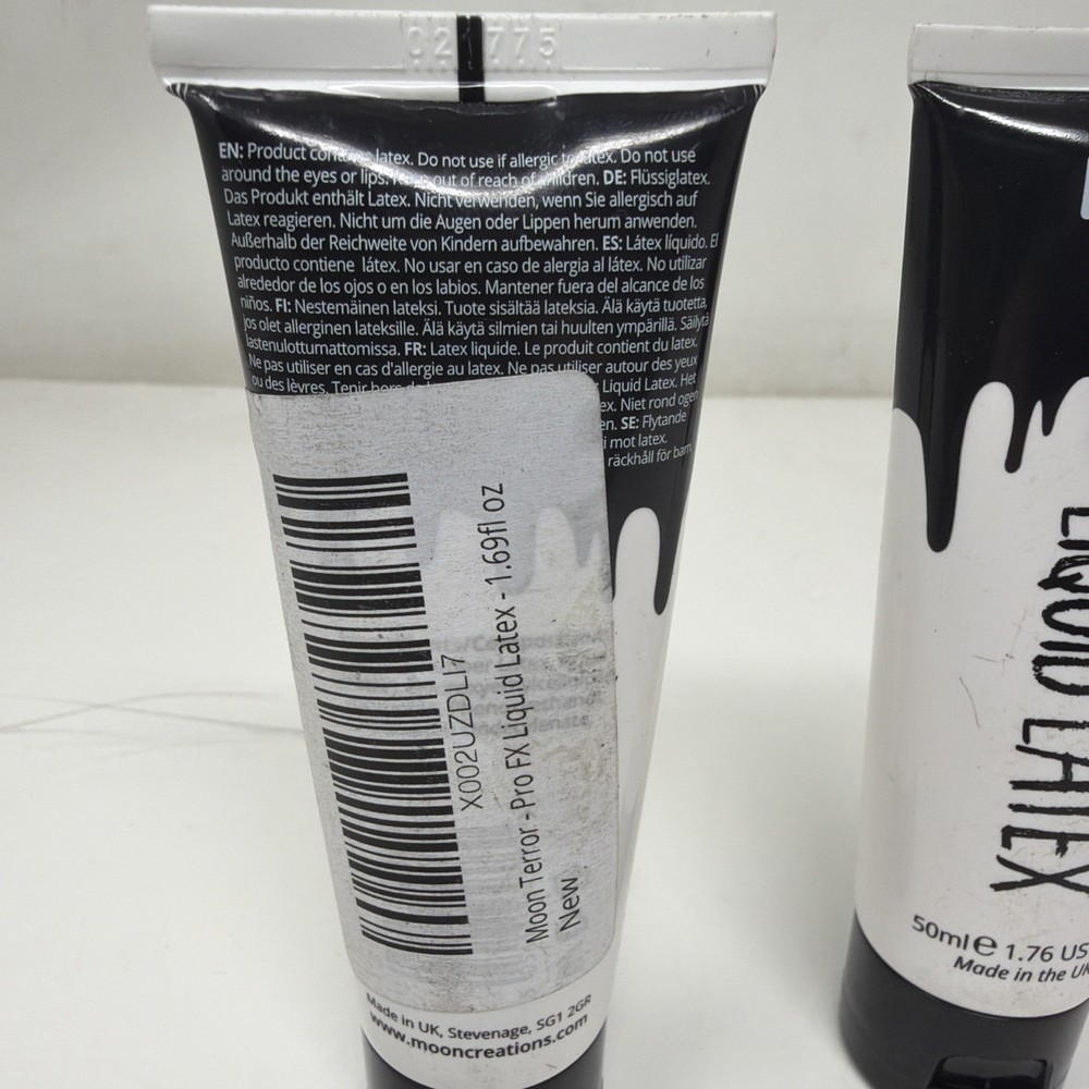 2 Pack Moon Terror - Pro FX Liquid Latex - 50ml