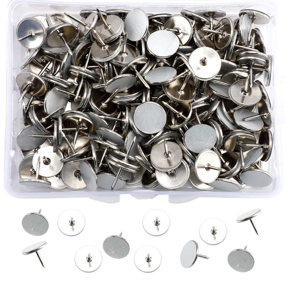 200 PCS Reflective Tacks Trail Marking Hunting Tack Gray