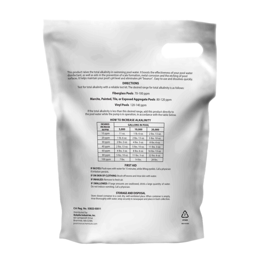 Pool Choice Alkalinity Up - 10 Lbs