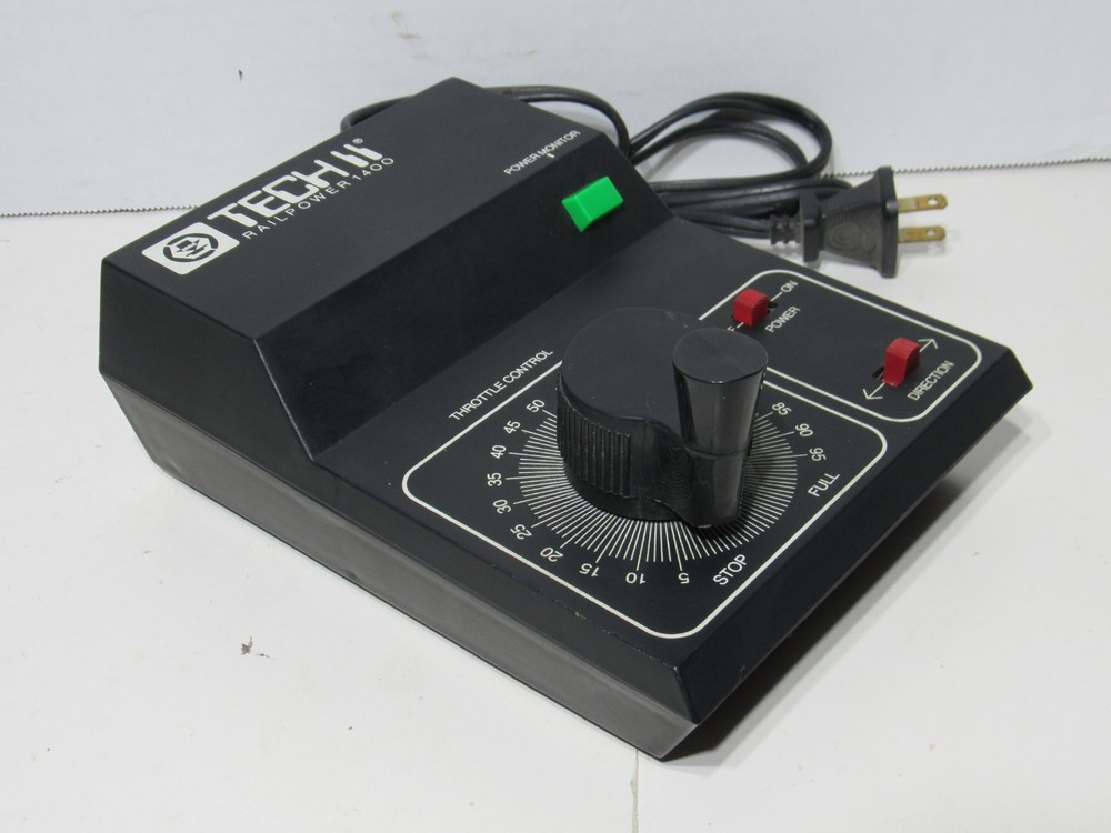 MRC Tech II Railpower 1400 Model Train Control Speed Controller Tested