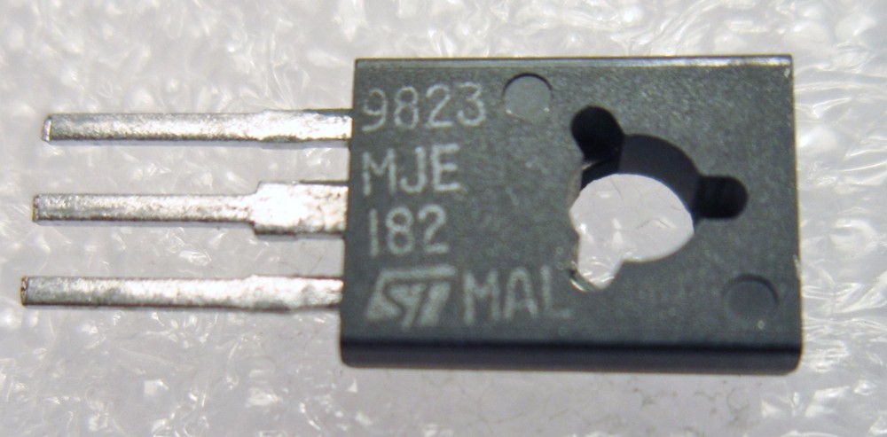 MJE182 ST MICRO ELECTRONICS LOW VOLTAGE HIGH SPEED SWITCH TRANSISTOR 10- PC LOT