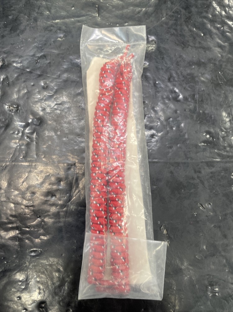 Vintage new Magic Shoe Laces red