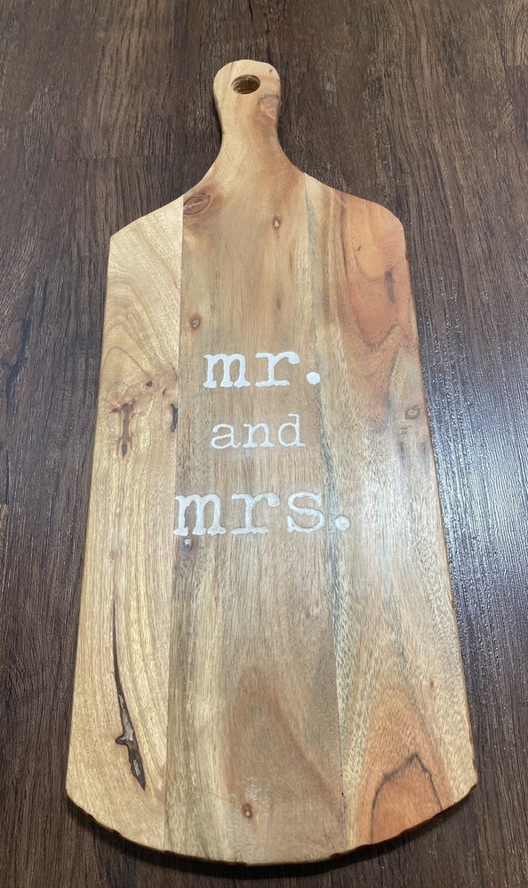 Mr. And Mrs. Cutting Board