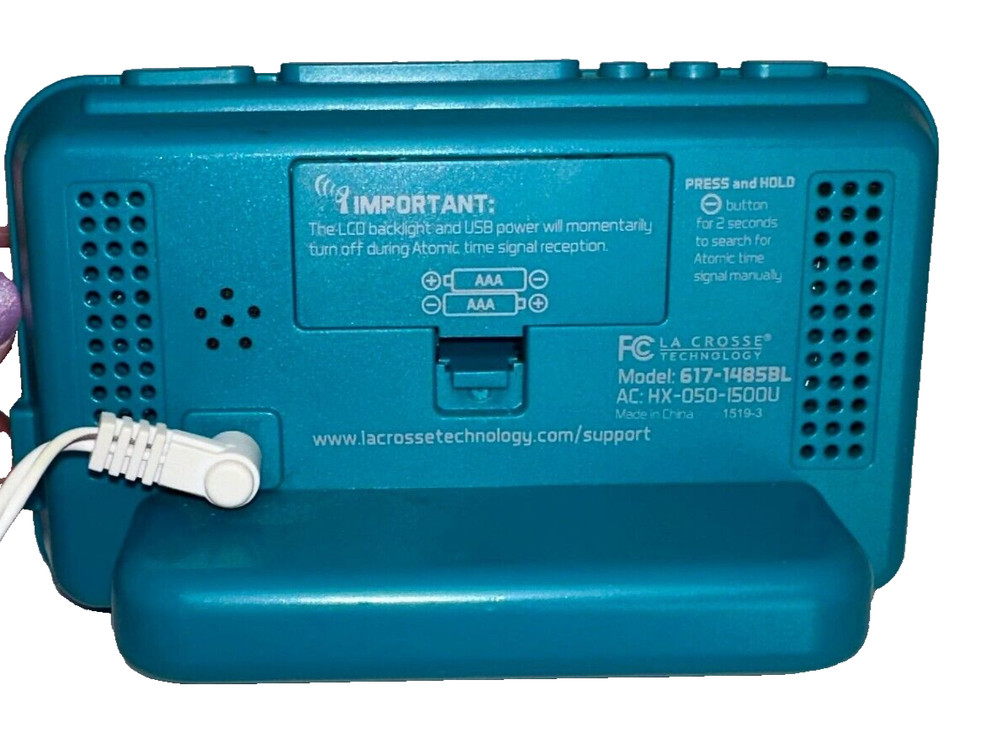La Crosse technology 617-1485BL-PREOWNED(READ DESC)