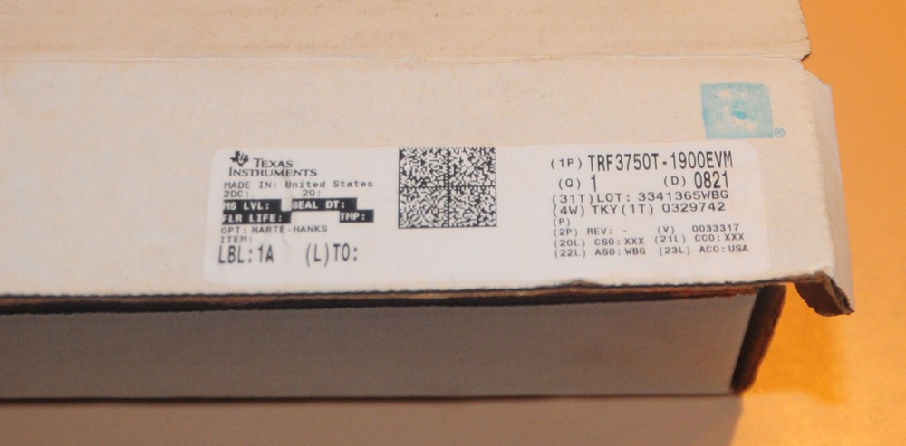 TRF3750T-1900EVM Texas Instruments Evaluation Module