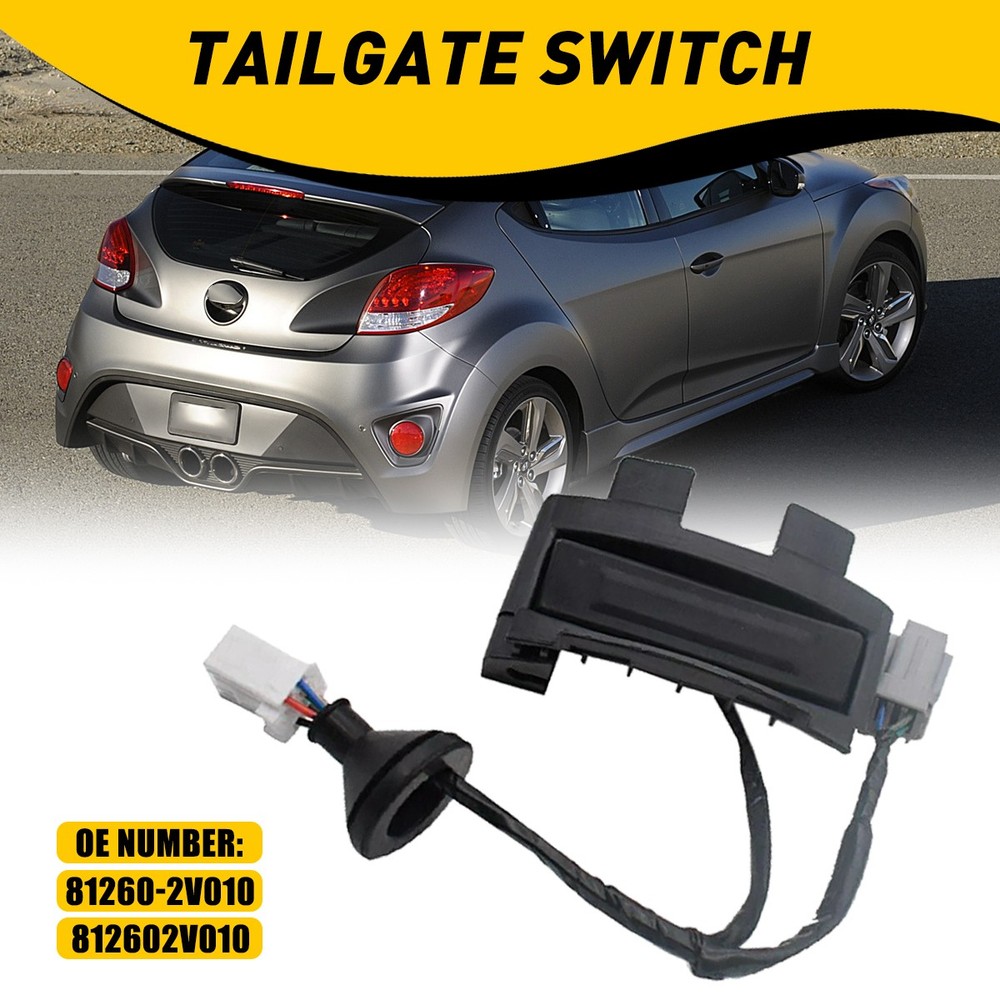 Trunk Latch Tailgate Release Switch Hatch Button For Hyundai Veloster 2012-2017