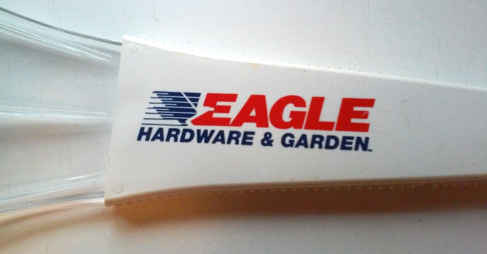 Collectable Eagle Hardware & Garden Window Ice Snow Scraper Unused 11 1/2"x 5"