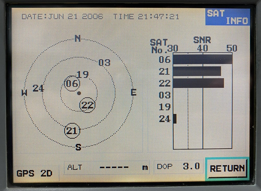 Furuno GP-1650 GPS/Chartplotter Display (MME Refurbish) Tested Good - Navionics